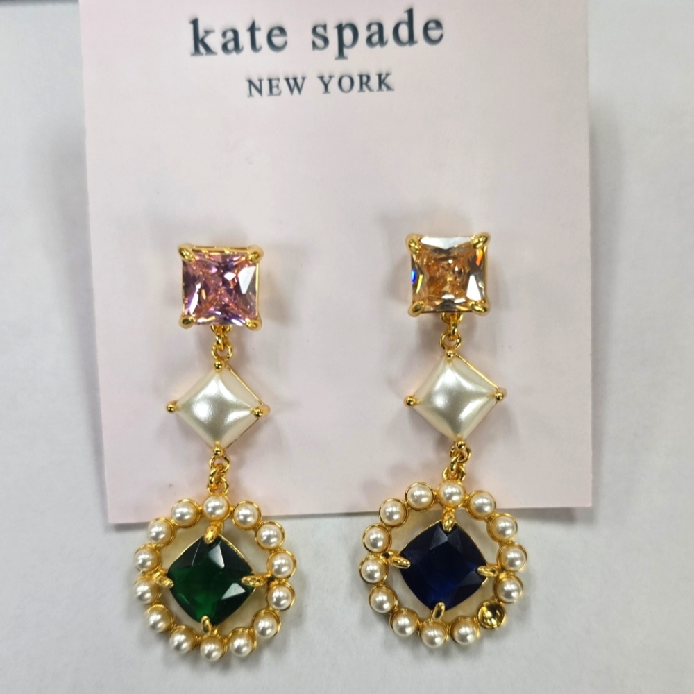 Kate Spade Victoria Linear Earrings